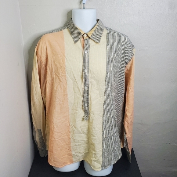 Cubavera Men's Long Sleeve Casual Button Down Shirt Size XL - Picture 11 of 12